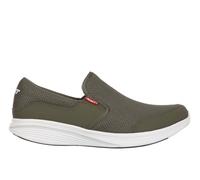 MBT Modena III Slip ON Zapatillas de Deporte para Hombre sin Cordones. Deportivas Caminar Anatómicas y Cómodas. Calzado Fisiológico Confort y Estabilidad de Suela Curva.Sneaker Color Verde