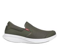 MBT Modena III Slip ON Zapatillas de Deporte para Mujer sin Cordones. Deportivas Caminar Anatómicas y Cómodas. Calzado Fisiológico Confort y Estabilidad con Suela Curva. Sneakers Modernas Color Verde
