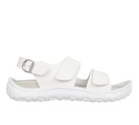 MBT NAGANO Sandalias para Mujer en Piel con Cierre Hebilla. Calzado Ligero y Cómodo de Primavera Verano. Calzado Fisiológico Confort y Estabilidad. Sandalias de Recuperación para Vestir. Color Blanco