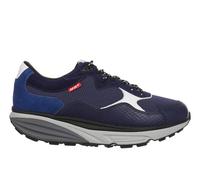 MBT Narita Zapatillas Oudoor para Hombre para Caminar. Ideales para senderimos así como Largos Paseos urbanos. Estabilidad, Confort y Comodidad con un Zapato fisiológico de Suela Curva. Color Azul
