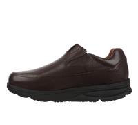 MBT Nishi 2 Zapatos de Vestir para Hombre Anatómicos y Cómodos. Calzado Fisiológico Confort y Estabilidad con Suela Curva. Zapatos Casual de Piel Sin Cordones con Plataforma. Color Marrón