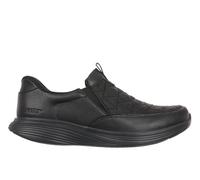 MBT SF-300 Slip On Zapatos de Uso Diario para Hombre sin Cordones. Zapatos para Caminar,anatómicas y Cómodas. Calzado Fisiológico Confort y Estabilidad con Suela balancín sin Cordones. Color Negro