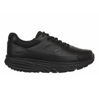 MBT Simba Trainer II Zapatillas para Mujer. Sneakers con Diseño Casual y Versátil. Cuero Sintético y Sistema de Lazo Rápido. Calzado Fisiológico con Amortiguación y Transpirabilidad. Color Negro