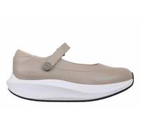 MBT Sirima 8 Tipo Bailarinas de Mujer de Vestir. Zapatos para Caminar Anatómicos y Cómodos. Calzado Fisiológico Confort y Estabilidad con Suela balancín. Manoletinas Casual sin Cordones. Color Gris