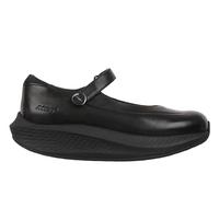 MBT Sirima 8 Tipo Bailarinas de Mujer de Vestir. Zapatos para Caminar Anatómicos y Cómodos. Calzado Fisiológico Confort y Estabilidad con Suela balancín. Manoletinas Casual sin Cordones. Color Negro