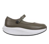MBT Sirima 8 tipo Bailarinas de Mujer de vestir. Zapatos para Caminar Anatómicos y Cómodos. Calzado Fisiológico Confort y Estabilidad con Suela balancín. Manoletinas Casual sin cordones. color Verde