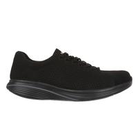 MBT Sora Lace UP Zapatillas de Deporte para Hombre Estilo Moderno. Deportivas Caminar Anatómicas y Cómodas. Calzado Fisiológico Confort y Estabilidad con Suela Curva. Sneakers con Cordon. Color Negro