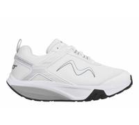 MBT Sport 4 III Zapatillas de Deporte para Mujer de Estilo Moderno. Deportivas de Caminar Anatómicas y Cómodas. Calzado Fisiológico de Confort y Estabilidad con Suela balancín. Color Blanco