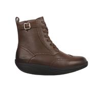 MBT Winka Boot botas de Mujer de vestir. Botas de Nappa para Caminar Anatómicas y Cómodas. Calzado Fisiológico Confort y Estabilidad con Suela balancín. Botas Casual con cordones. color Marrón