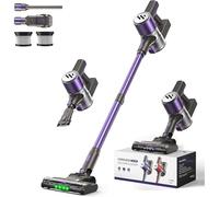 MBTTODF Aspiradora inalámbrica, aspiradora para el hogar con motor sin escobillas, aspiradora ligera con visualización táctil y autónoma, aspiradora de piso de madera dura para pelo de mascotas