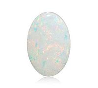 MBVGEMS 8.25 Ratti Opal Stone Certified Natural Fire Oval Shape AAA+ Super Quality Astrological Australian Opal Loose Gemstone for Man and Woman with Lab - Certificado, GEMSTONE LOOSE GEMSTONE, Opal,