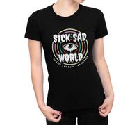 MBWECWS Daria TV Series Sick Sad World T-Tshirts Camisetas y Tops(Large)