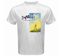 MBWECWS Genesis We Can't Dance Peter Gabriel Men's White T Tshirts Camisetas y Tops Size S 3XL Men T-Tshirts Camisetas y Tops White(XX-Large)