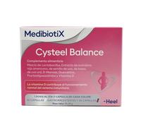 MBX Cysteel Balance Heel Probióticos y Prebióticos, 30 + 30 capsulas | D-Manosa y Arándano Rojo, Bienestar Urinario y Salud Íntima Femenina, Cápsulas Gastrorresistentes de Alta Absorción