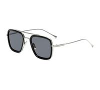 MBXLDGFD Gafas de sol 2025 moda para mujer, gafas de sol para hombre, gafas de sol retro, C1silver Grey, talla única