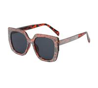 MBXLDGFD Gafas de sol 2025 para mujer, gafas de sol vintage para mujer, protección UV UV400, C11, talla única
