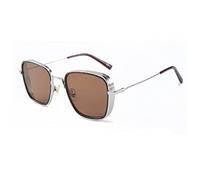 MBXLDGFD Gafas de sol 2025 Steam Punk Gafas de Sunglasses Hombres Mujeres Vintage Small Frame, 6, talla única