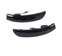 Mbxpxe Espejo Lateral Intermitente Para Ford Kuga II DM2 Van Escape EcoSport 2013-2019 CJ54-13B384-AA 1806305 LED Dinámico Espejo Retrovisor Lateral Intermitente Luz LED Señal Giro(White-Yellow)