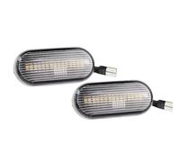 Mbxpxe Indicador intermitente 2X Indicador Lateral LED Luz Señal Giro Dinámico Para Skoda Para Octavia 1U 1996-2010 Intermitente Retrovisor(NO Dynamic Crystal)