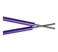 Mbxpxe Muelles Amortiguador Maletero MR100467 MR100468 MR100457 para Mitsubishi para Eclipse 1995-1999, Puntales para Portón Trasero, Elevador De Escotilla Trasera Portón Trasero(Purple Carbon Fiber)
