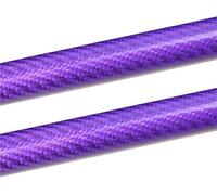 Mbxpxe Muelles Amortiguador Maletero para Mitsubishi para Eclipse 1995-1999 Hatchback Puerta Trasera Amortiguador Maletero Maletero Soporte Elevación Pistones Portón Trasero(Purple Carbon Fiber)
