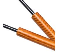 Mbxpxe Muelles Amortiguador Maletero para Toyota para Sequoia SUV 2008-2016 Portón Trasero Soporte Elevación Resortes Gas Amortiguadores Portón Trasero(Orange Carbon Fiber)