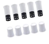 MC-33C NC - Interruptor magnético para ventana de puerta con cable empotrado, interruptor de puerta Magneti, sensor de contacto, para seguridad en el hogar y sistemas de alarma antirrobo, juegos de 5