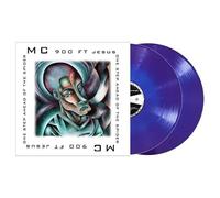 MC 900 Ft Jesus - One Step Ahead Of The Spider, Purple & Blue Galaxy 2LP Vinyl, Gatefold MC 900 Ft Jesus