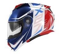 MC Casco Modular GIVI HPS X.27 Dimension Azul Rojo Blanco Talla S