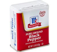 Mc Cormick Pure ground Black pepper - pepe americano 42g