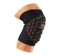 Mc David 670R Rodillera, Unisex Adulto, Negro/Gris, XL