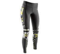 Mc David Recovery MAX Tight Women Charcoal/CamoBrightYellow S