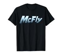 MC Fly | Volver a Doc y Marty Future Band Camiseta gráfica económica, Hombre, Negro, S