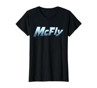 MC Fly | Volver a Doc y Marty Future Band Camiseta gráfica económica, Mujer, Negro, S