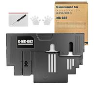 MC-G02 G02 Caja de Mantenimiento de Tinta 4589C001 Compatible para Canon PIXMA G1420 G1520 G2420 G2460 G2520 G2560 G3520 G3560 G3420 G3460 G540 G550 G640 G650 Impresora Caja de Residuos de Tinta (1P)