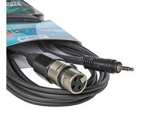 MC Keepdrum de 008 X J 3 m Micrófono Cable XLR Female - 3, mm Jack