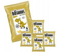 Mc LLOYD 's BioSaurus Crujientes de Maíz con Queso sin Gluten - 4x15 g