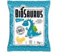 Mc LLOYD 's BioSaurus Crujientes de maíz con sal marina sin gluten - 15 g