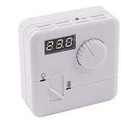 MC Power TR-530 - Termostato regulador de Temperatura Ambiente (5-30 °C, 110-230 V, Pantalla LED, 7 A, termostato para Calentadores, actuadores de Motor