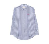MC2 Saint Barth - 01929L Cotton Stripes V A Ruba 61 - Blouses & Shirts - Mujer - Azul - S -