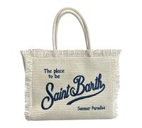 MC2 Saint Barth - Bolso Vanity de Paja con Bandolera - Bags - Mujer - Beige - ONE SIZE -