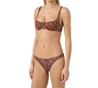 MC2 Saint Barth Braga de bikini marrón / blanco M marrón / blanco
