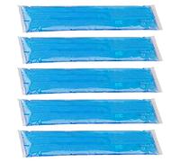 MC24 compresa fría caliente, gel, apto para microondas, 7,5 x 35 cm, 5 unidades