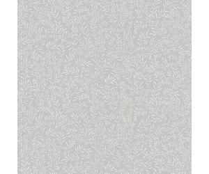 MC61002 - Papel Tapiz De Hoja De Árbol Blanco Galerie Maison Charme