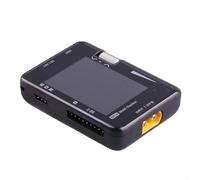 MC8 - Probador de batería de 32 bits para LiPo/LiHV/LiFePO4 - Entrada de 7.0-35.0V CC, pantalla IPS, prueba de señal PWM/PPM/SBUS, salida de carga rápida USB-C de 20 W, protección contra sobredescarga