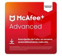 McAfee+ Advanced Individual Dispositivos Ilimitados / 1 Año
