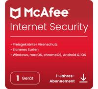 McAfee Internet Security [1 dispositivo - 1 año]