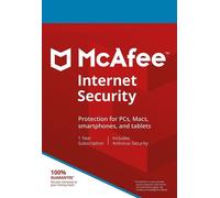 McAfee Internet Security (2021) Unlimited 1 Year Key EUROPE