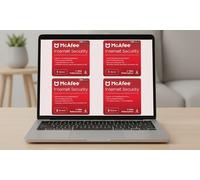 McAfee Internet Security 2025: 3 dispositivos / 2 años