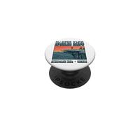 McAfee Knob Appalachian Trail Vintage 90's Hiking PopSockets PopGrip Adhesivo